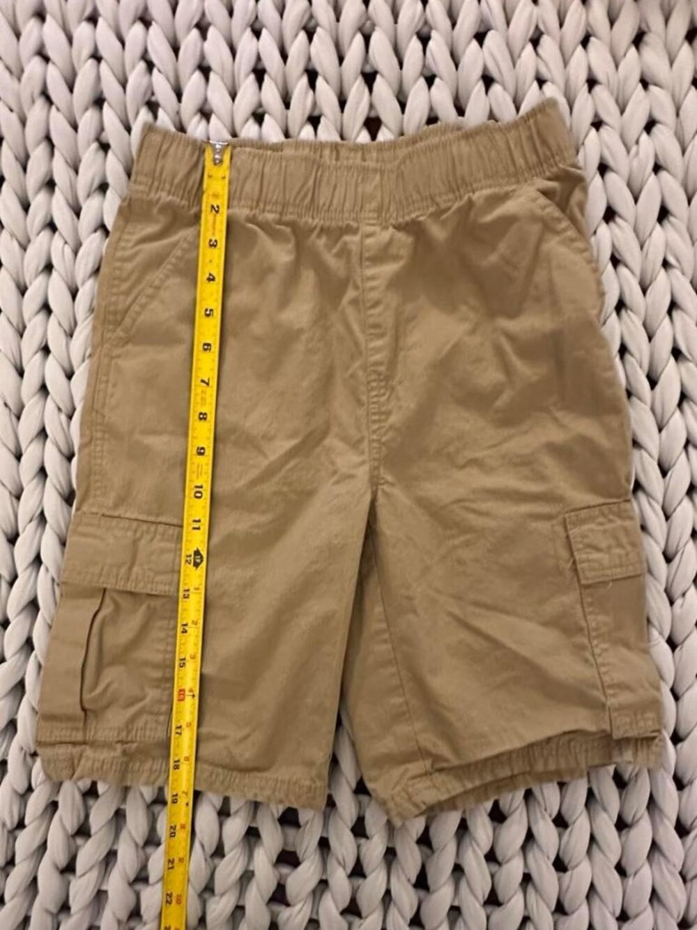 Boys PLACE Cargo Shorts 14 Khaki School Play